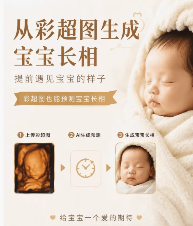 5元/张 AI预测胎儿长相成暴利生意
